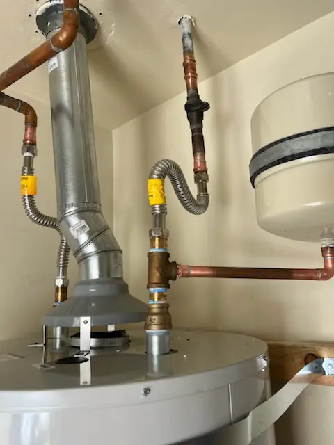 Water heater installation and plumbing repair in Swepsonville